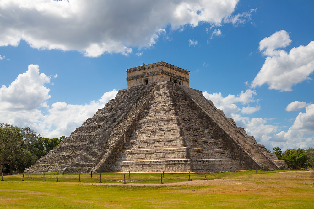 Maya , temple , Mexique , Chichén Itza, grotte